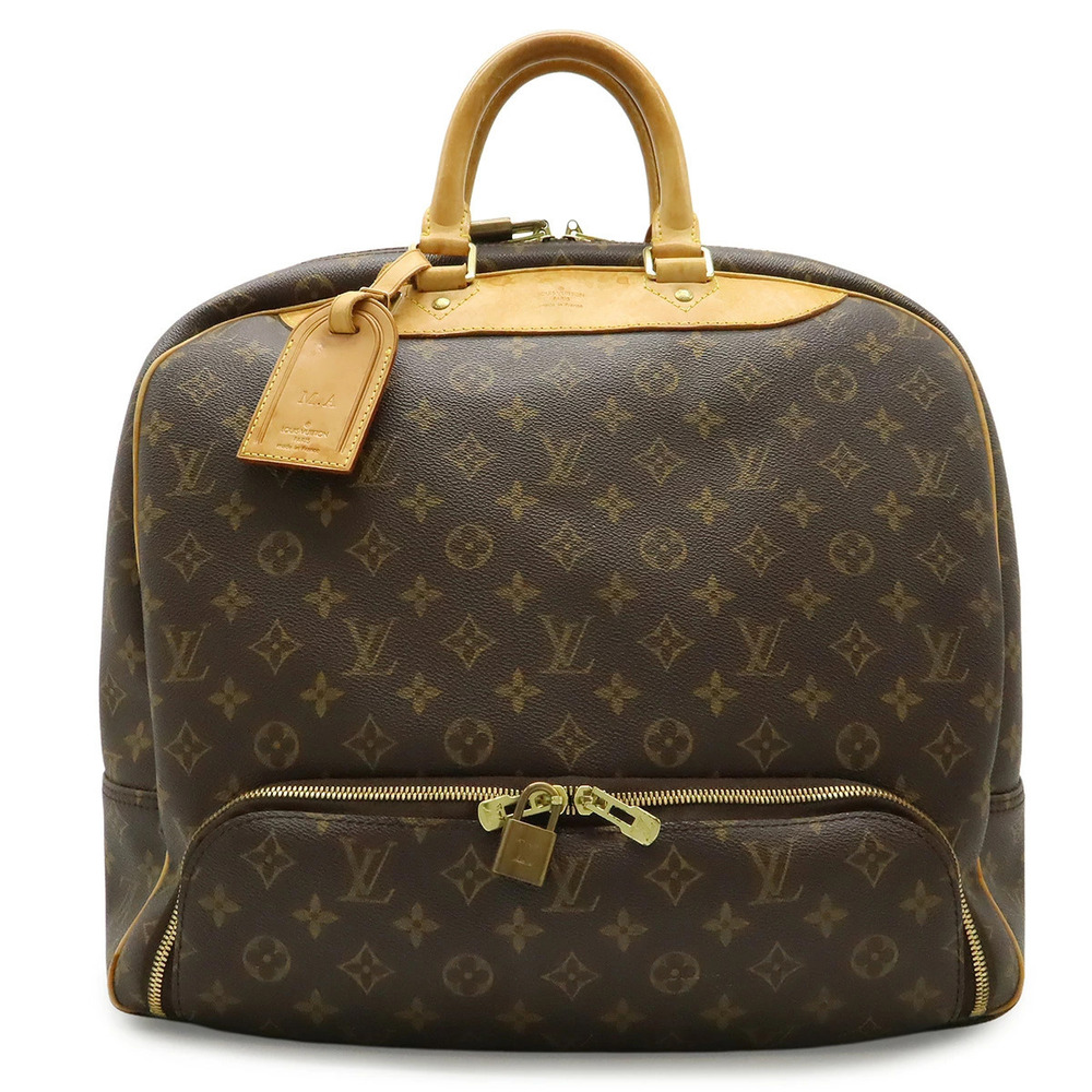 LOUIS VUITTON Monogram Evasion Boston Bag Handbag Travel Sports